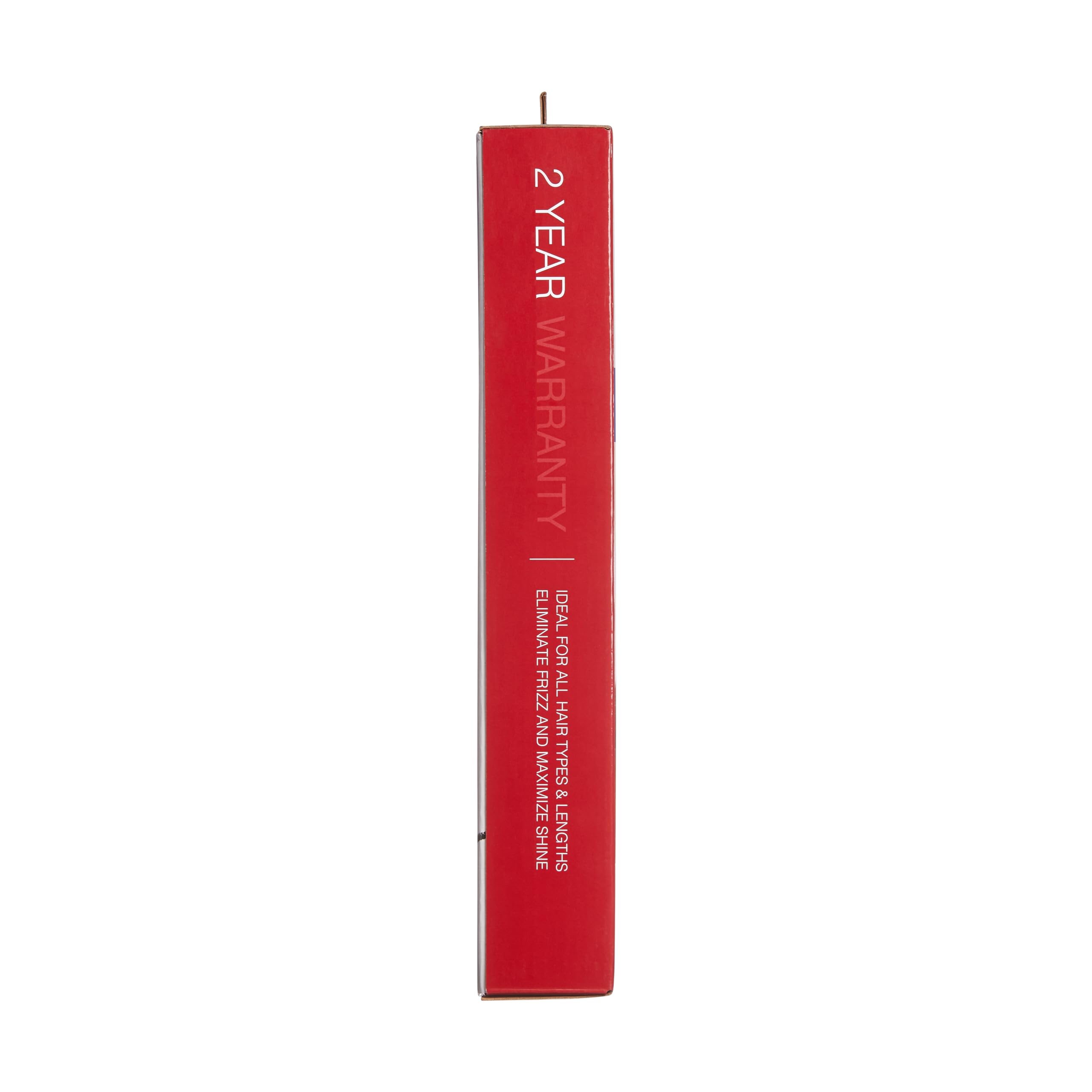 Red by Kiss Nano Titanium Flat Iron, 1, Red, 1 Count- Reaches up to 450 °F